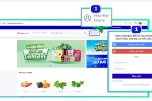 Đăng nhập vào app/ website Co.op Online