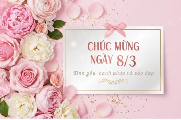 Chúc mừng ngày Quốc tế Phụ nữ 8/3