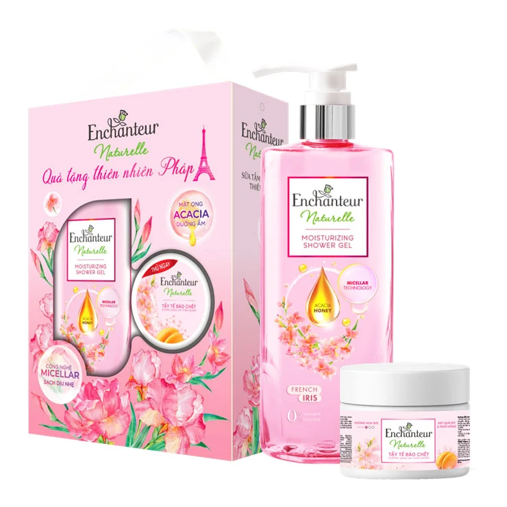 Dòng Sữa tắm Enchanteur Naturelle phiên bản cao cấp