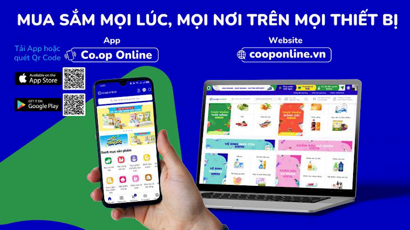 Mua sắm trên app siêu thị Co.opmart mang đến nhiều lợi ích