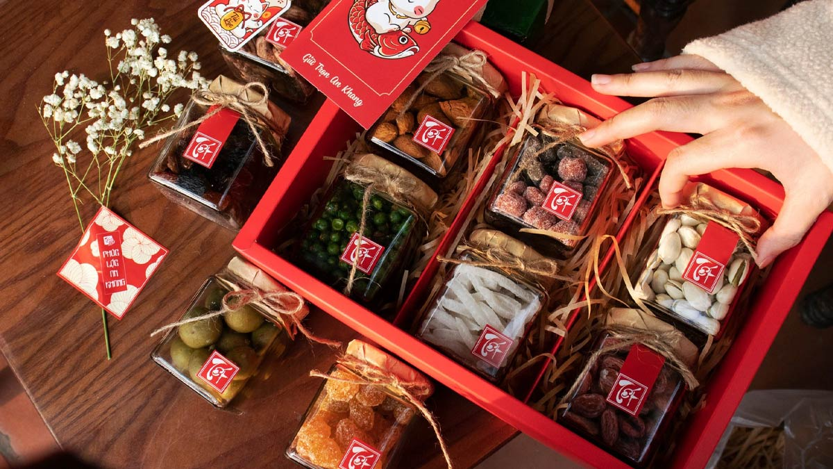 Mứt Tết handmade được tin tưởng bởi an toàn về chất lượng