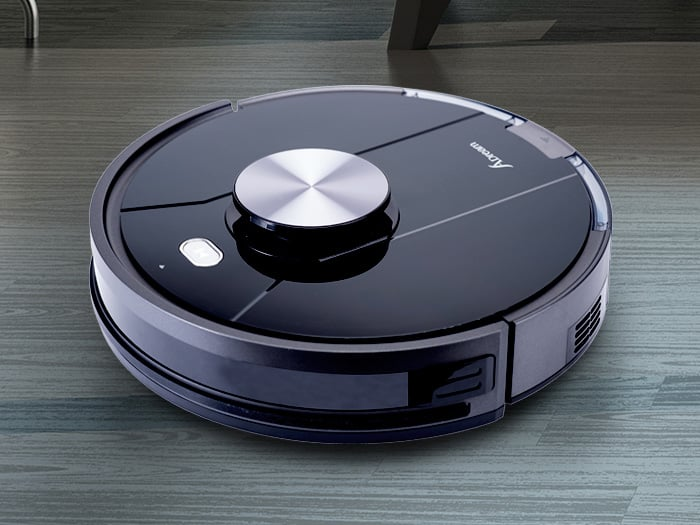 Robot hút bụi tự động giúp bố mẹ dọn dẹp nhà cửa mà không tốn nhiều công sức
