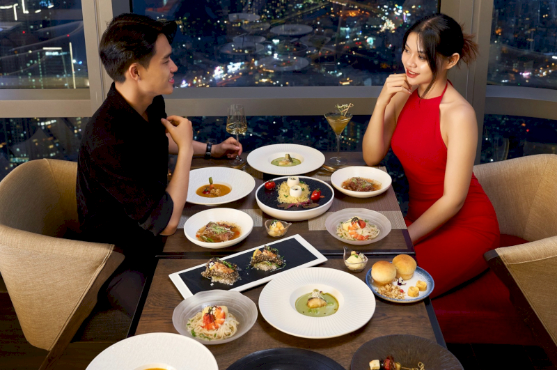 Bữa tiệc tại nhà hàng mang lại trải nghiệm ẩm thực đẳng cấp