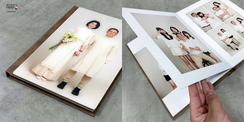 Album ảnh gia đình lưu giữ khoảnh khắc vô cùng trọn vẹn