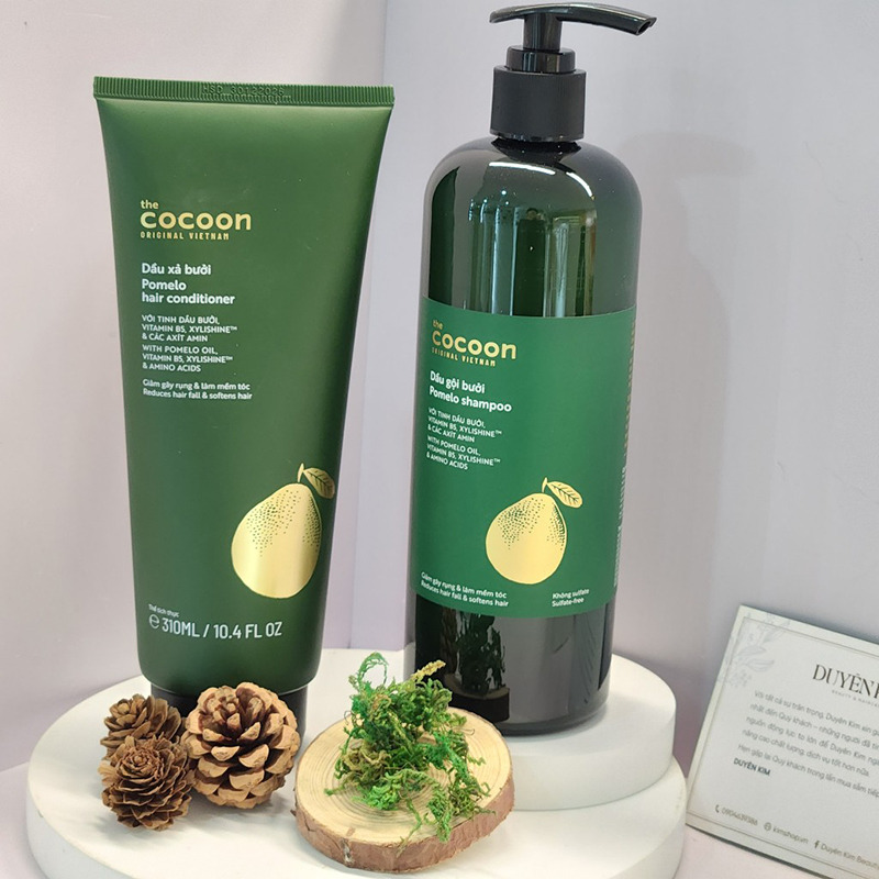 Cocoon mang hương bưởi vỏ xanh vô cùng tươi mát và sảng khoái