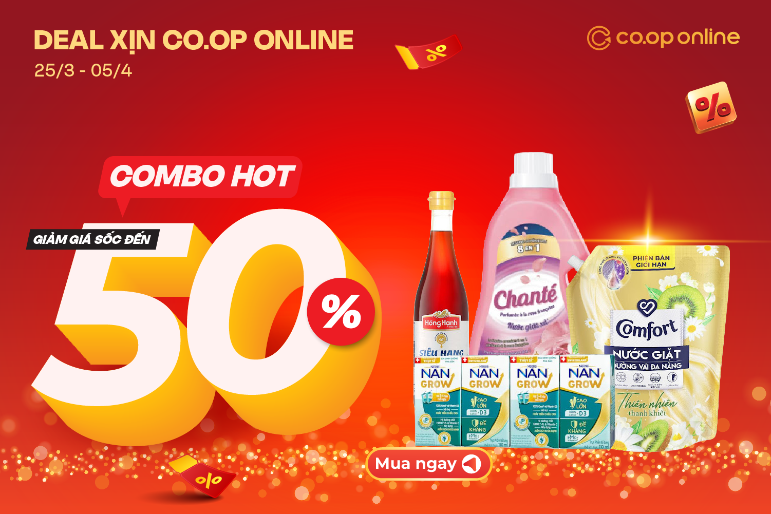 Deal xịn Co.op Online