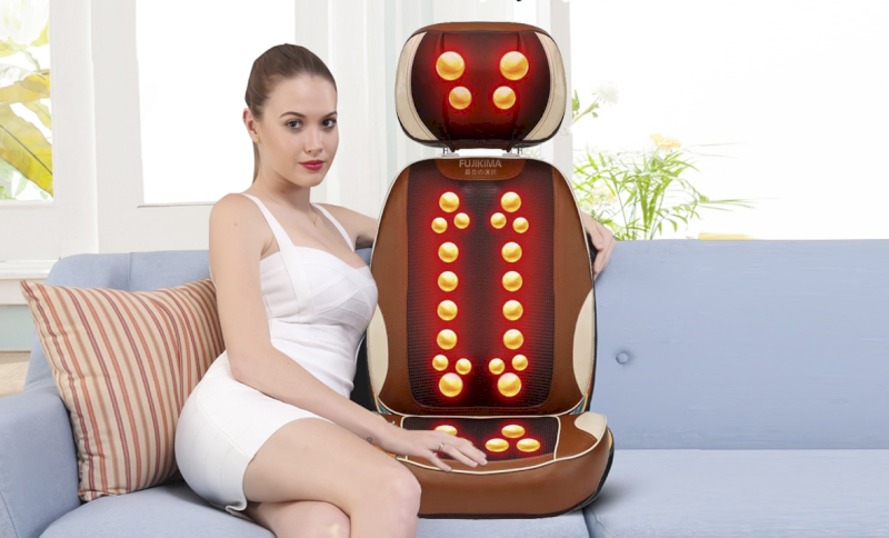 Đệm massage lưng mang lại sự thoải mái tuyệt đối cho mẹ