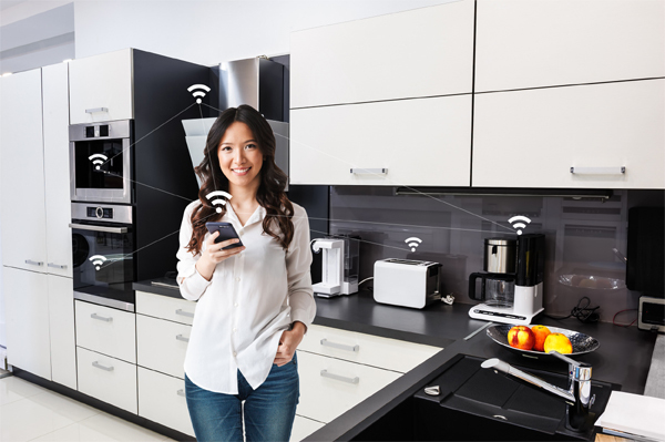 Đồ gia dụng hiện đại giúp giảm bớt gánh nặng việc nhà