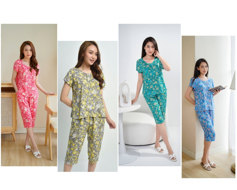 Đồ mặc nhà chất liệu lụa mang lại sự vô cùng thoải mái