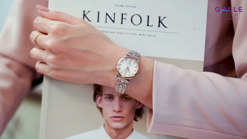 Đồng hồ nữ thanh lịch giúp quản lý thời gian công việc hiệu quả