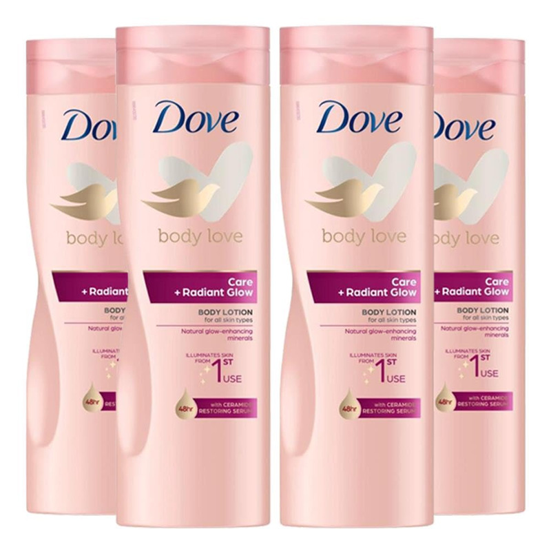 Dove Radiant Care mang lại làn da body mềm mướt 
