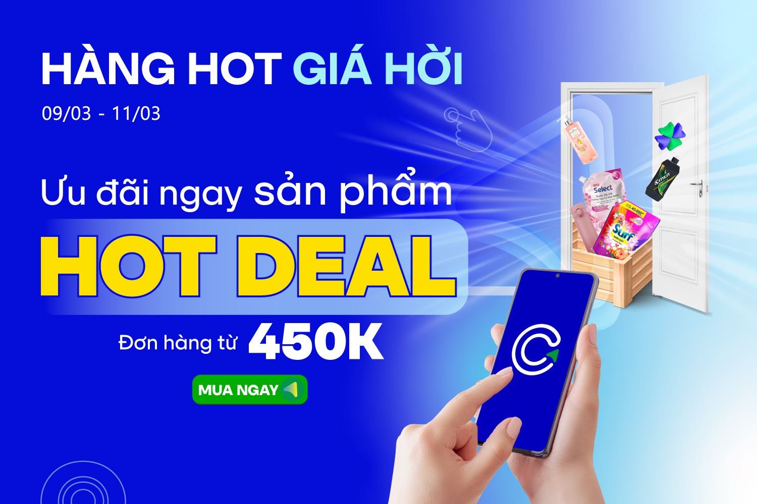 Hàng hot giá hời săn deal chạm đáy