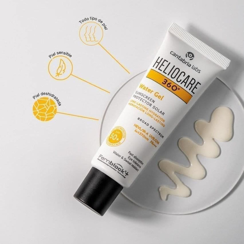 Heliocare dạng gel oil free thẩm thấu tốt không để vệt trắng