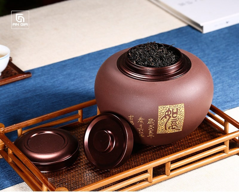 Hộp đựng trà bằng gỗ nâng tầm giá trị thức uống thượng hạng