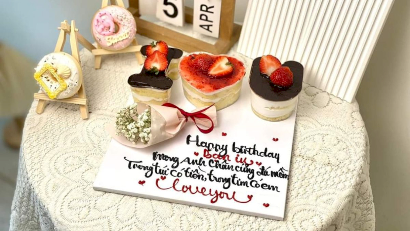 Lời chúc sinh nhật lãng mạn khiến nàng vô cùng hạnh phúc