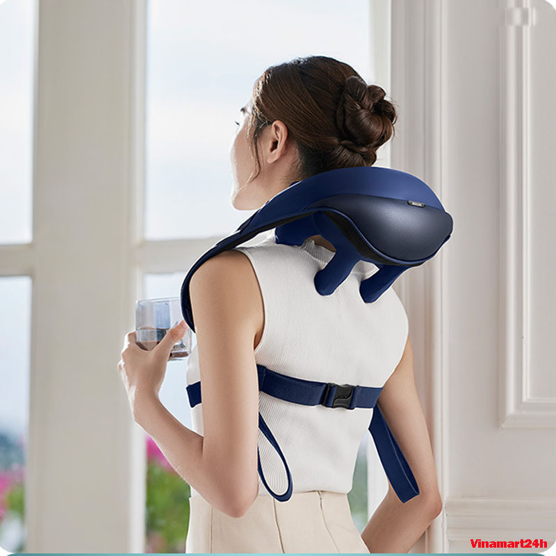 Máy massage cổ vai gáy xoa dịu nhức mỏi sau giờ làm việc