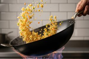 Mẹo rang cơm tơi xốp, giòn như nhà hàng