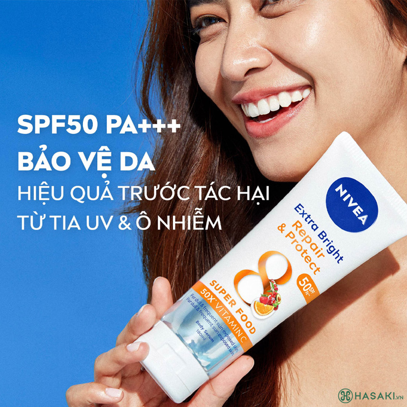 Nivea Repair Protect tích hợp chống nắng bảo vệ da toàn diện