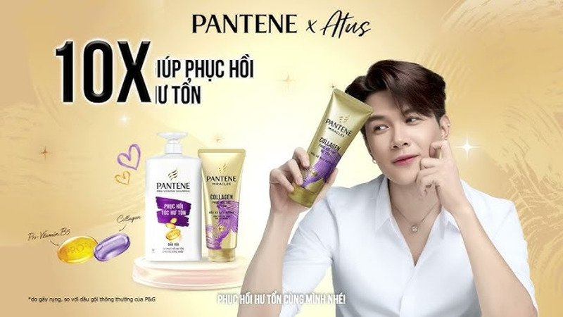 Pantene phục hồi tóc hư tổn nhanh chóng chỉ trong ba phút