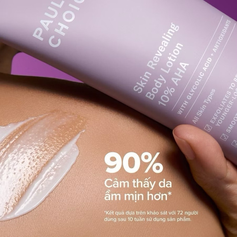 Paulas Choice AHA giải quyết triệt để tình trạng viêm nang lông