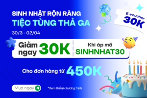Sinh nhật rộn ràng - Tiệc tùng thả ga