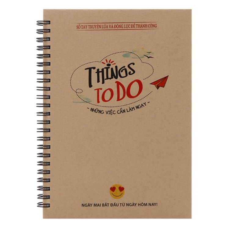 Sổ tay in trích dẫn tạo động lực to lớn khi ghi chép