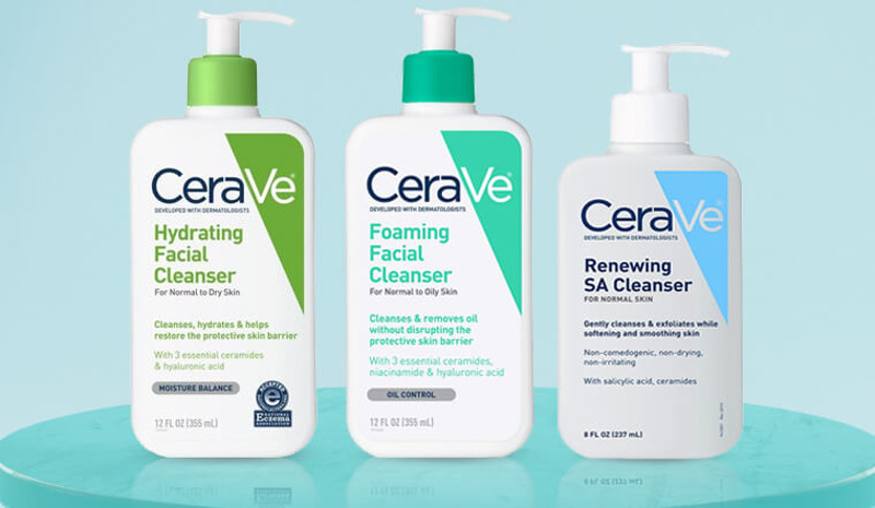 Sữa rửa mặt CeraVe dành cho da khô và da nhạy cảm
