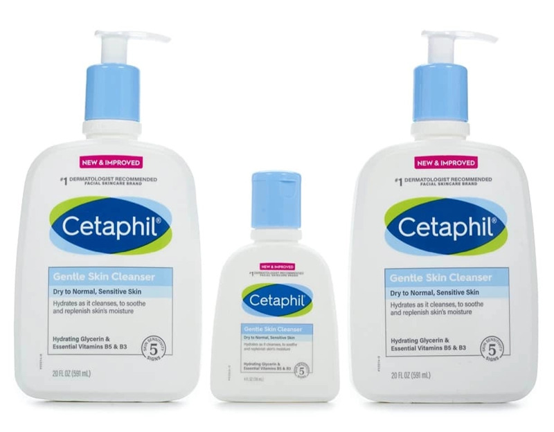 Sữa rửa mặt Cetaphil nổi bật với công thức dịu nhẹ