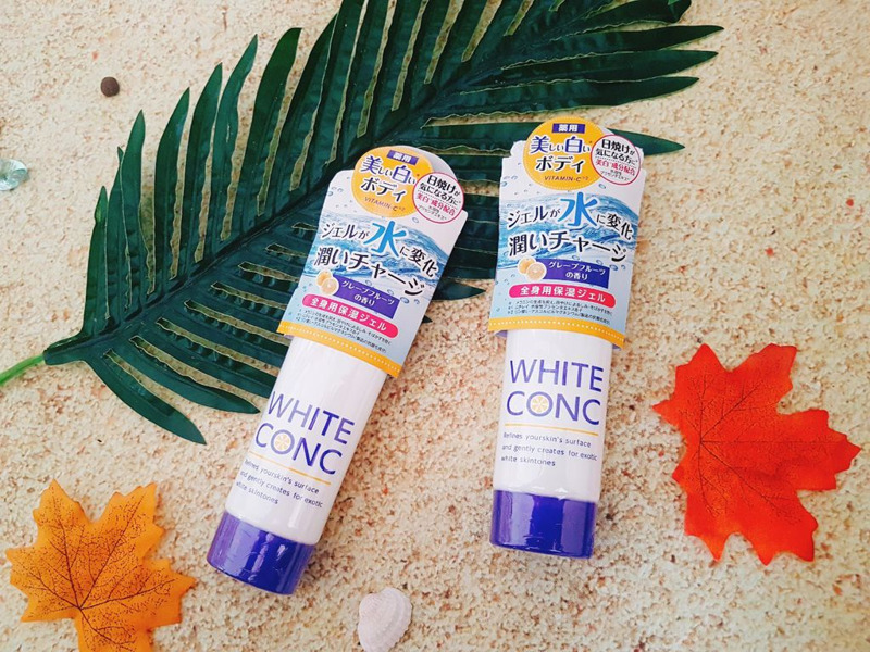 White Conc Body CC Cream tạo hiệu ứng nâng tông trắng sứ lấp lánh