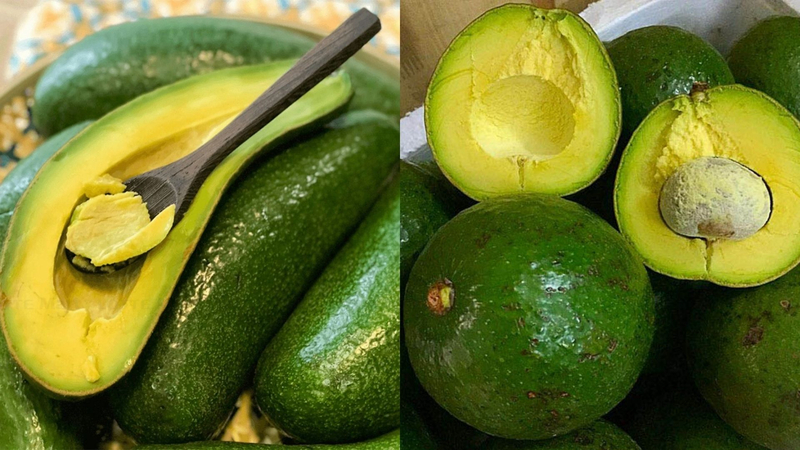 Bơ 034 mang lại cảm giác dẻo mịn tan trong miệng, trong khi bơ Booth có vị béo ngậy sầm sập.