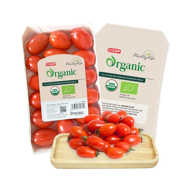 Cà chua bi tươi mát và dễ dàng bảo quản