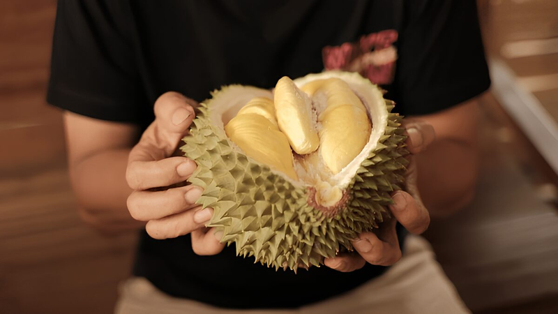 Các hộc múi nổi rõ trên lớp vỏ méo mó thường chứa phần cơm rất dày và béo.