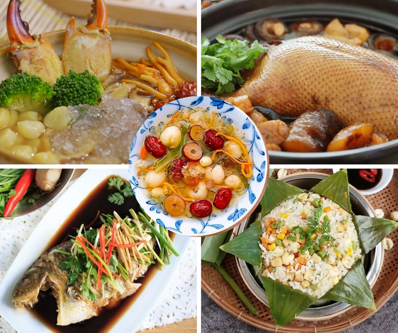 Các món nấu đám tiệc trong thực đơn 12