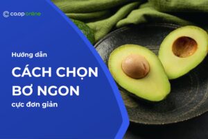 Cách chọn bơ ngon