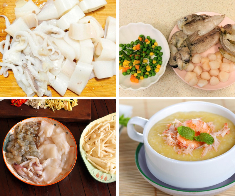 Cần căn chỉnh nguyên liệu nấu cháo theo số lượng khách mời cho vừa đủ