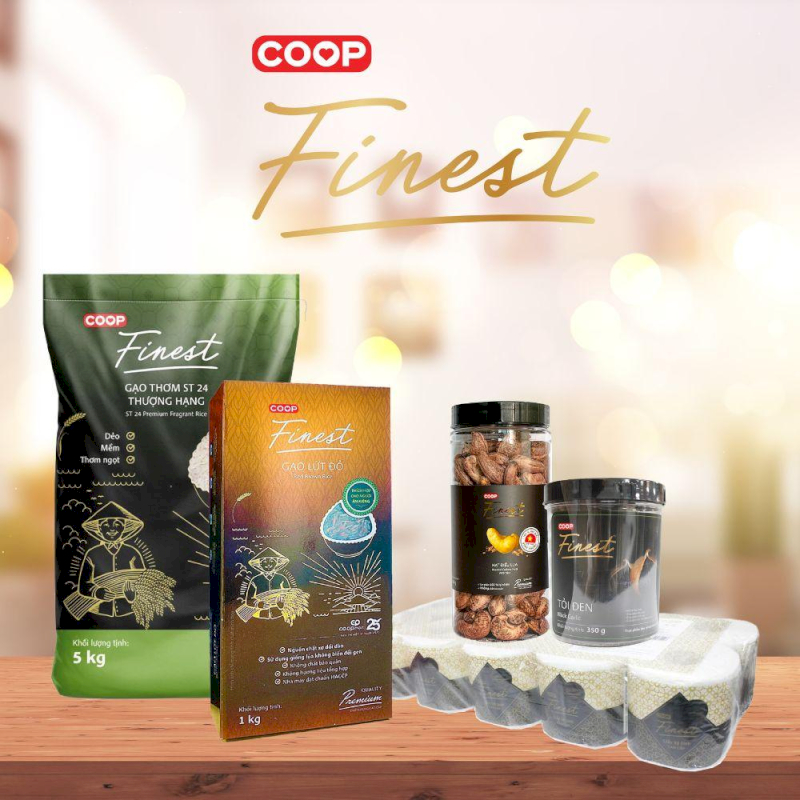 Co.op Finest nổi bật với các sản phẩm với chất lượng cao cấp