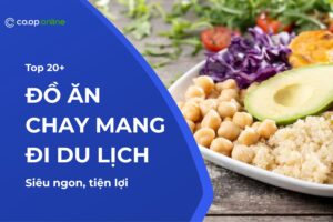 Đồ ăn chay mang đi du lịch