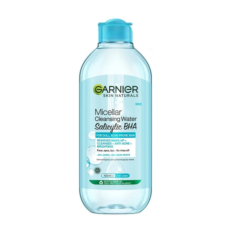 Garnier Salicylic BHA bổ sung hoạt chất giúp giảm mụn và kiềm dầu