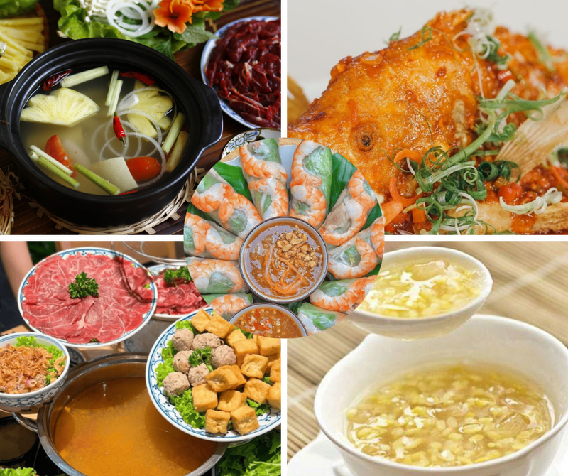 Gợi ý thực đơn nấu đám tiệc 11