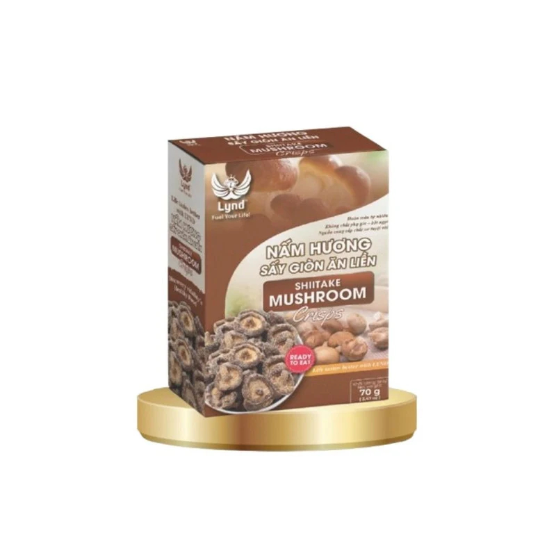 Khô nấm tẩm vị là món ăn vặt hấp dẫn cho mọi hành trình