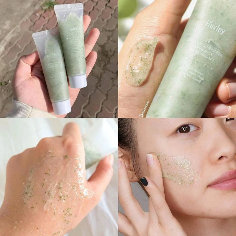 Mặt nạ tẩy tế bào chết chiết xuất xương rồng Huxley Secret Of Sahara.