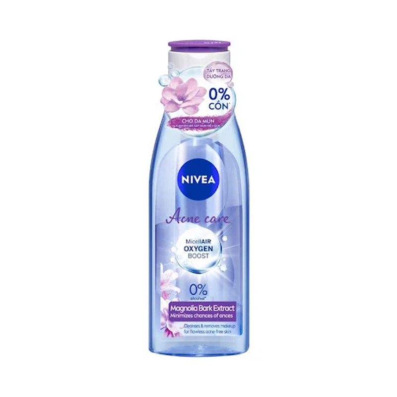 Nivea Acne Care hỗ trợ giảm mụn hiệu quả với chiết xuất từ vỏ mộc lan