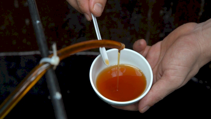 Nước mắm ngon thường có màu nâu cánh gián và hoàn toàn trong suốt