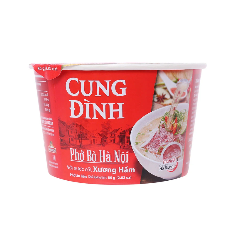 Phở ăn liền tiện lợi với hương vị chuẩn Việt