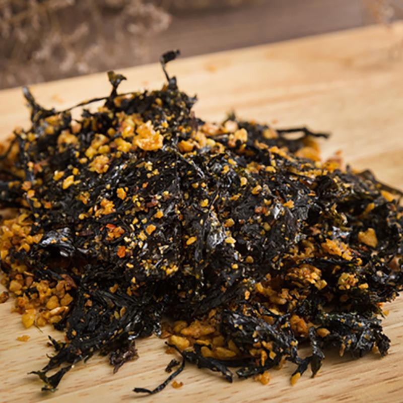 Rong biển sấy là món ăn vặt nhẹ nhàng và giàu khoáng chất