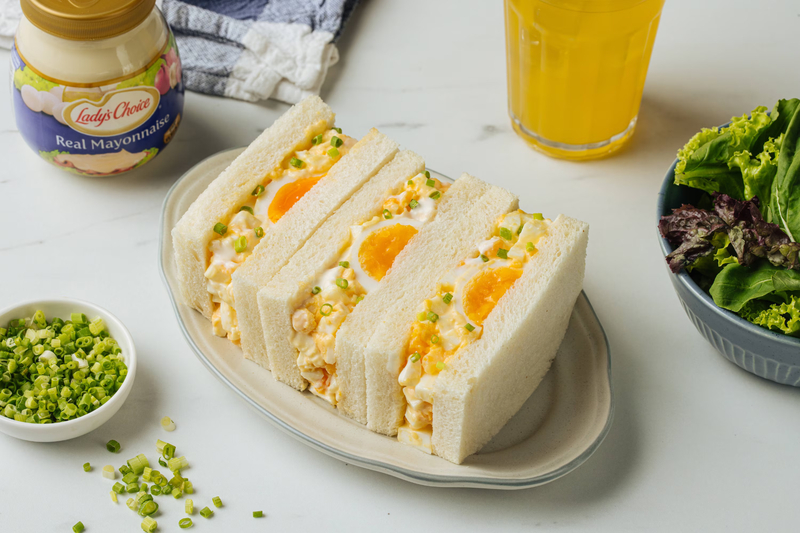 Sandwich trứng mayo kiểu Nhật béo ngậy tan chảy vô cùng hấp dẫn