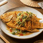 Ca-dieu-hong-chien-sot-xoai-xanh-chua-ngot-gion-ngon-hap-dan