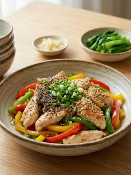uc-ga-xao-ot-chuong-mon-xao-it-beo-giau-dam-va-day-mau-sac
