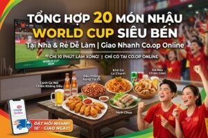 20 món nhậu đơn giản tại nhà cho mùa world cup