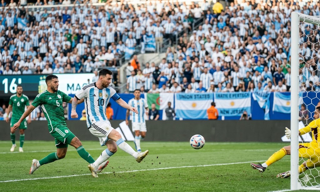 Siêu sao Lionel Messi tỏa sáng rực rỡ, chi tiết các bàn thắng của Messi mang về chiến thắng tuyệt đối cho tuyển Nam Mỹ.